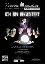Plakat 'Ich bin begeistert'
