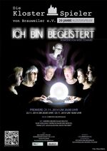 Plakat 'Ich bin begeistert'
